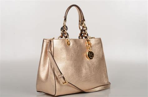 Goldene Michael Kors Damentaschen 